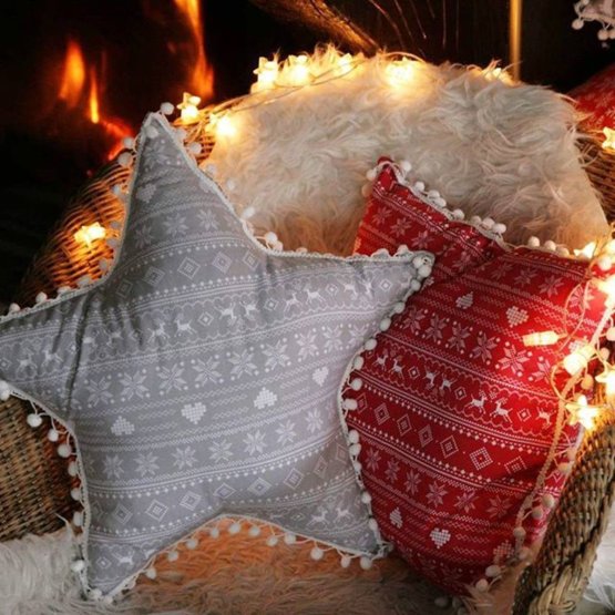Božićni jastuk - različiti oblici
