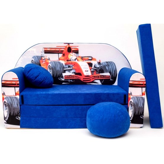 Dječji kauč Formula Blue