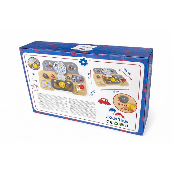 2Kids Toys Aktivna ploča Auto Deska moderna
