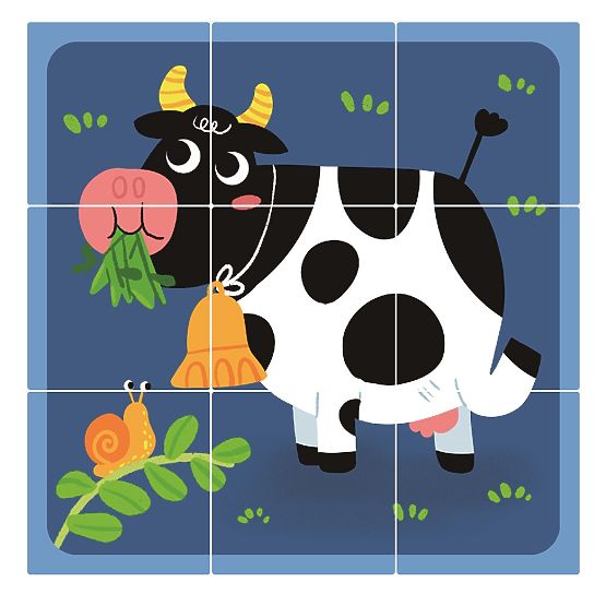 2Kids Toys Drvene kocke Farma