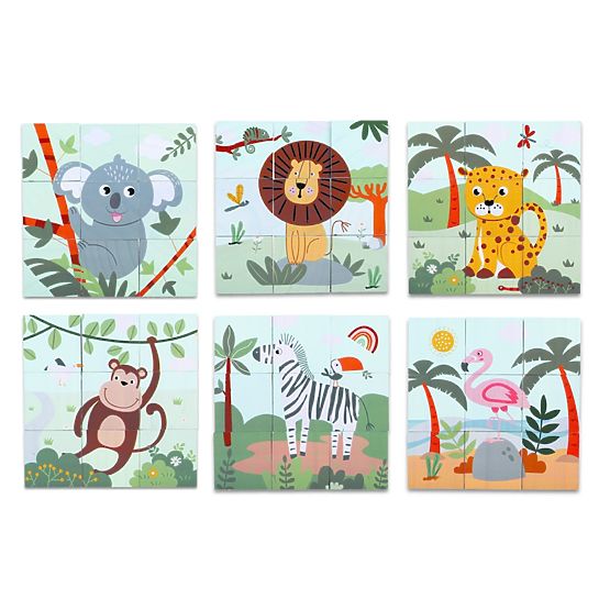 2Kids Toys Drvene kocke Safari