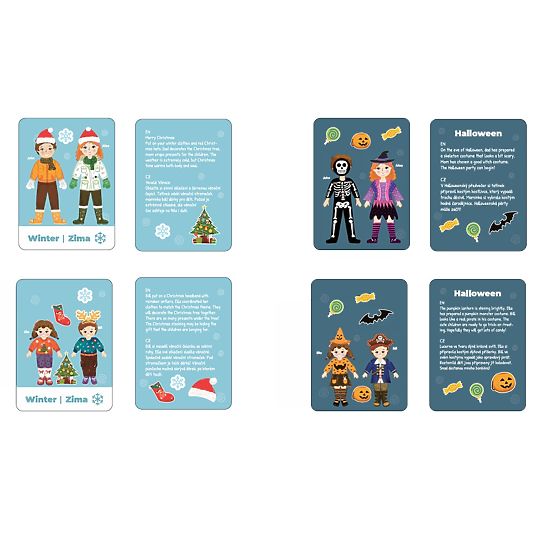 2Kids Toys Magnetno odijevanje Obitelj