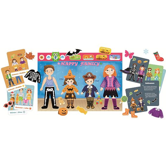 2Kids Toys Magnetno odijevanje Obitelj