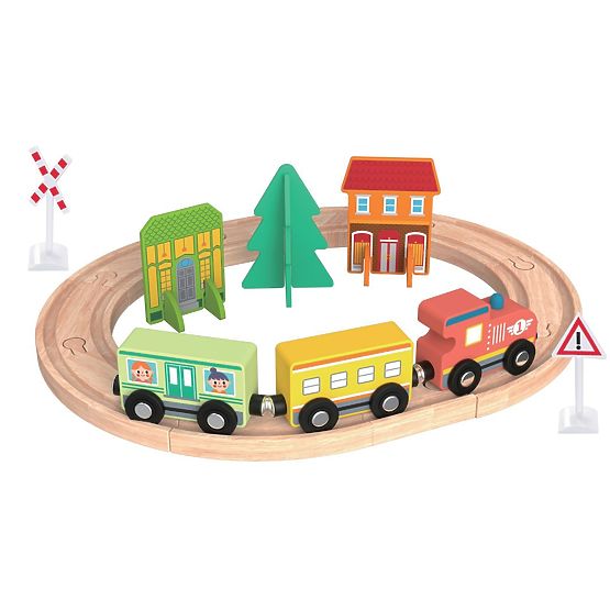 2Kids Toys Moja prva željeznička staza Grad