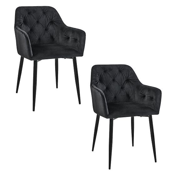 2x STOLICA SJ.030 - CRNE