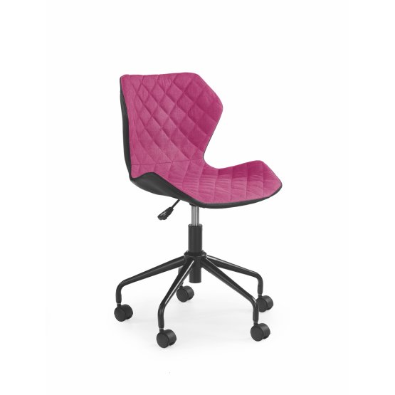 Matrix studentska stolica - crno-ružičasta