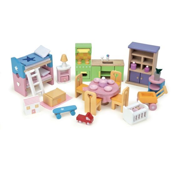 Le Toy Van Furniture Starter kompletan set za kuću
