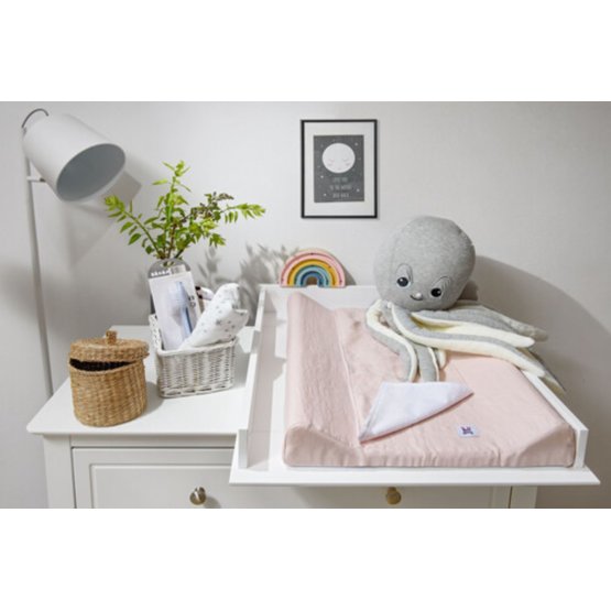 Udobna podloga za presvlačenje beba 70 x 50 cm - roza