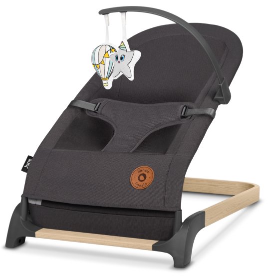 Stolica za ljuljanje za bebe - siva