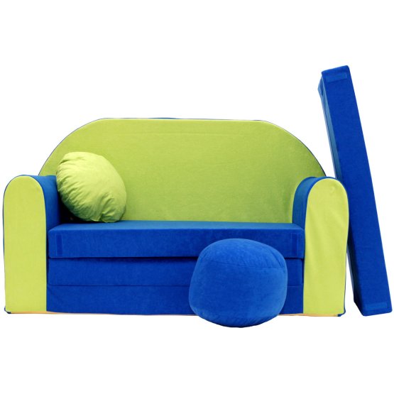 Dječji kauč Plavo-zeleni