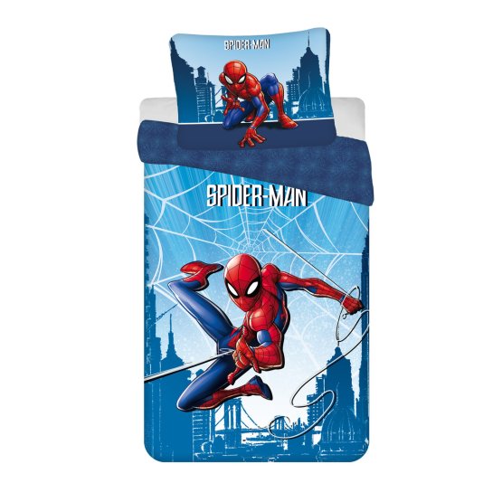 Posteljina Spiderman 140 x 200 cm + 70 x 90 cm