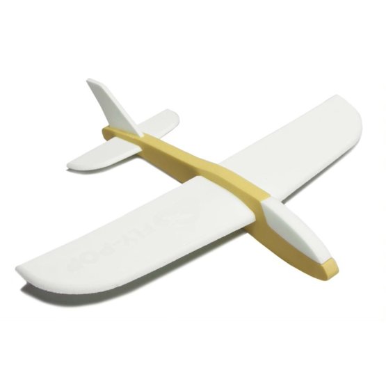 Avion za bacanje FLY-POP - žuti