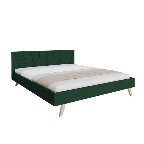 Tapecirani krevet HEAVEN 120 x 200 cm - Zeleni