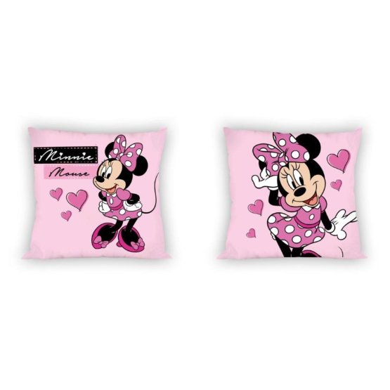 Navlaka za jastuk 40x40 - Minnie Mouse - ružičasta