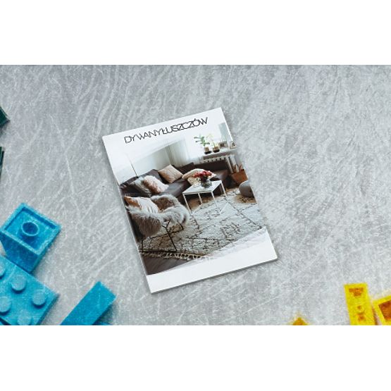 BAMBINO 38480 dječji tepih za pranje Protuklizna građevna igračka - siva / žuta