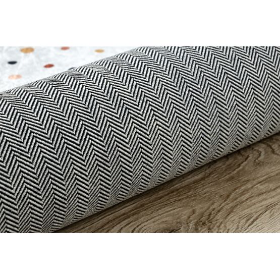 BAMBINO 47890 dječja prostirka za pranje Točkice protuklizna - bijela / smeđa