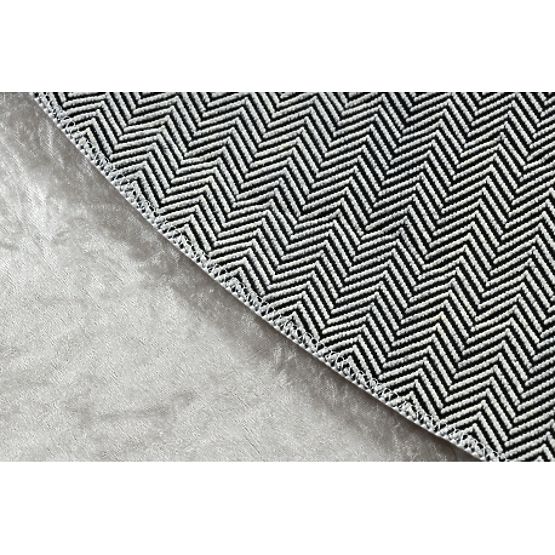 BAMBINO 48130 okrugli tepih za pranje Zvijezde za djecu protuklizni - bež / siva