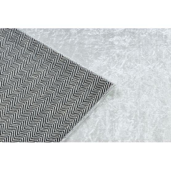 BAMBINO 54090 tepih za pranje Životinje, Afrika za djecu protuklizni - bijela / zelena