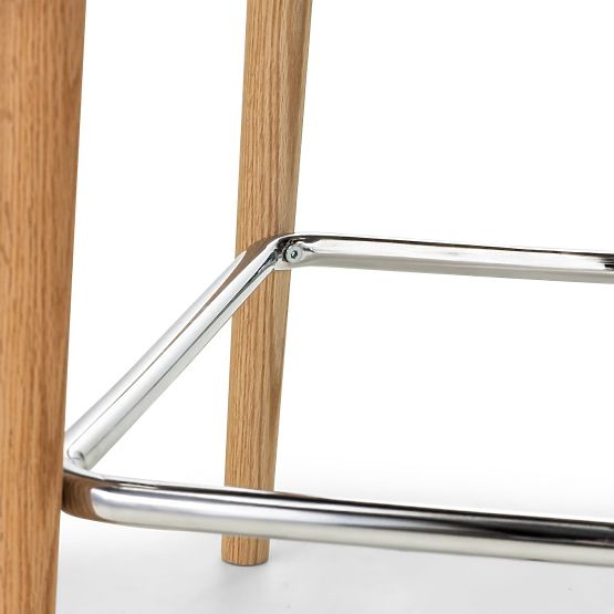 Barska stolica Amalfi, krem, hrast