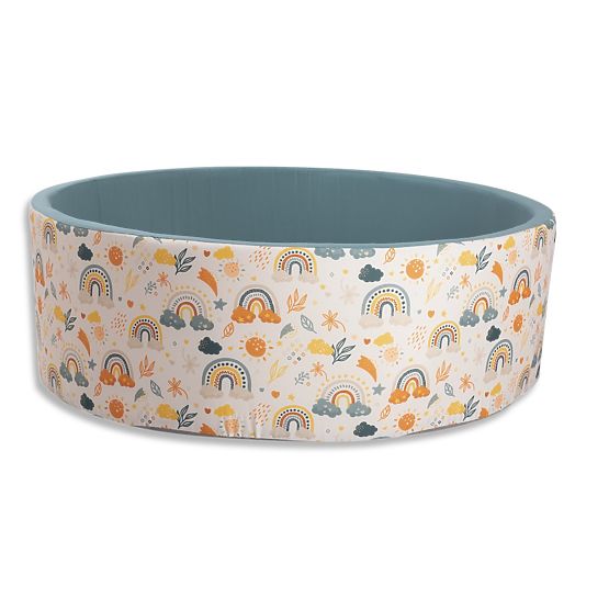 Suhi bazen s kuglicama Rainbow + 200 kuglica