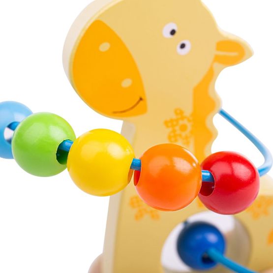 Bigjigs Baby žirafa labirint na kotačima