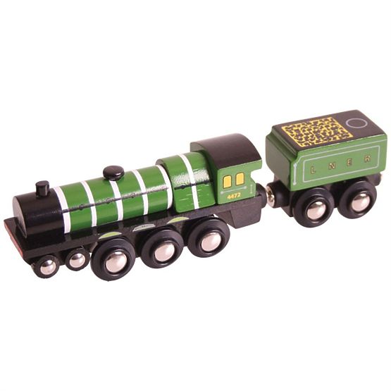 Bigjigs Rail Drvena replika lokomotive Flying Scotsman