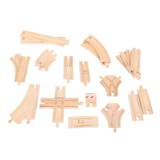 Bigjigs Rail Drvene tračnice set 25 dijelova