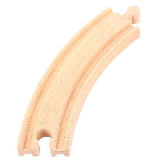 Bigjigs Rail Duge kružne vodilice 17 cm 4 kom
