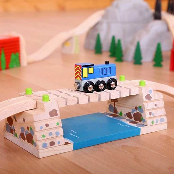 Bigjigs Rail Okretni most preko rijeke