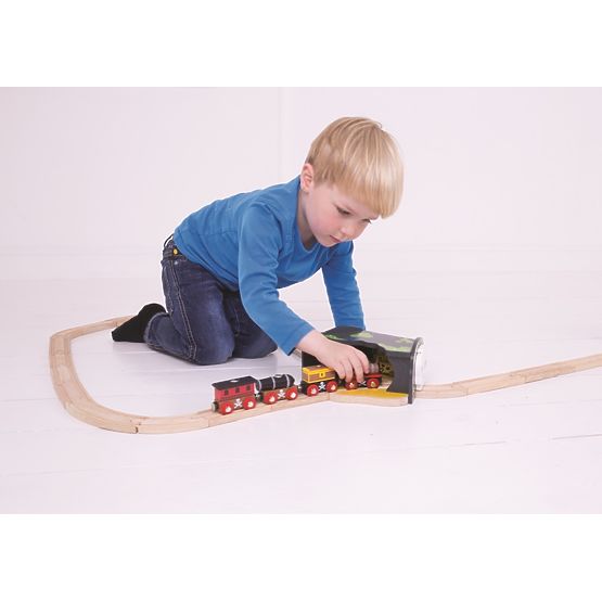 Bigjigs Rail Tunnel s prekidačem u špilji lubanje