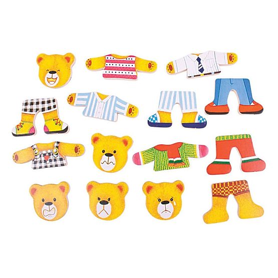 Bigjigs Toys Bear Family Dress Up Puzzle