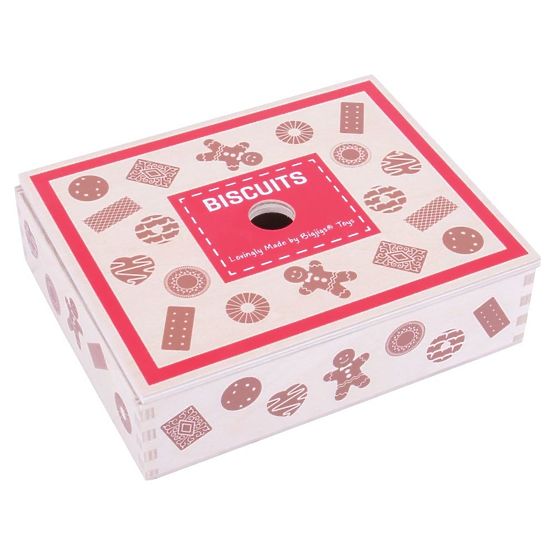 Bigjigs Toys Box s drvenim keksima