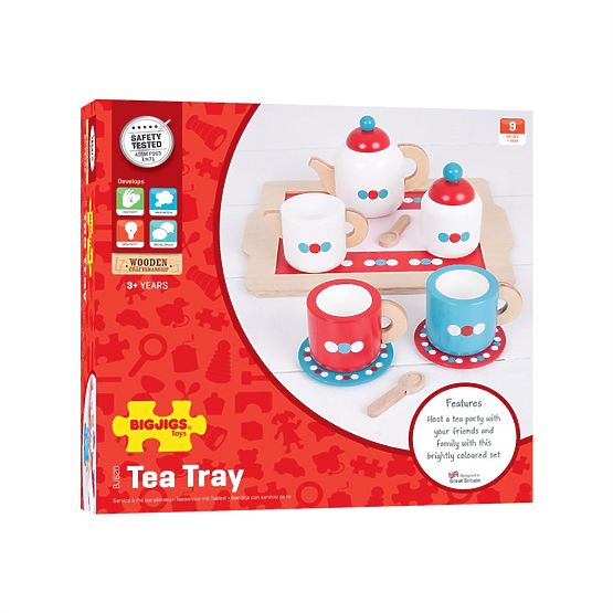 Bigjigs Toys Čajni set s točkicama
