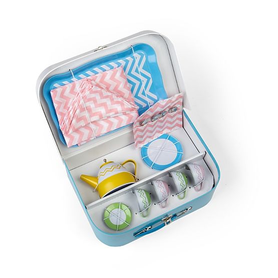 Bigjigs Toys Čajni set u kovčegu