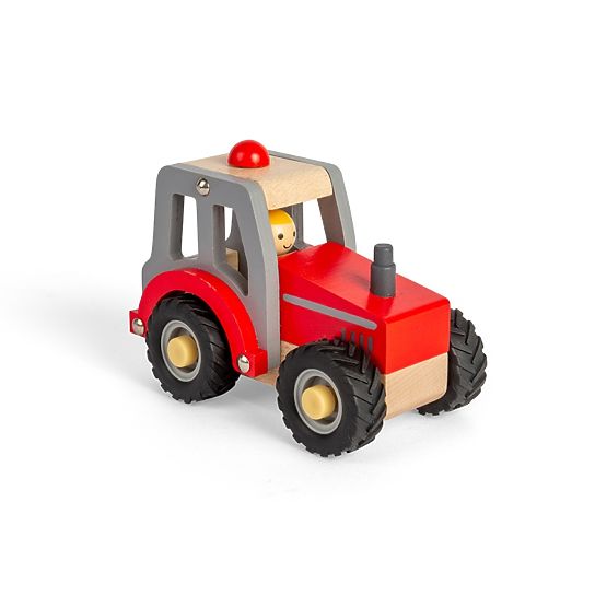 Bigjigs Toys Crveni traktor