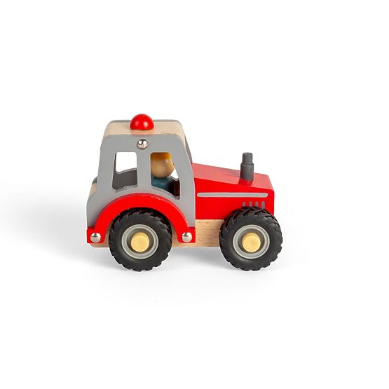 Bigjigs Toys Crveni traktor