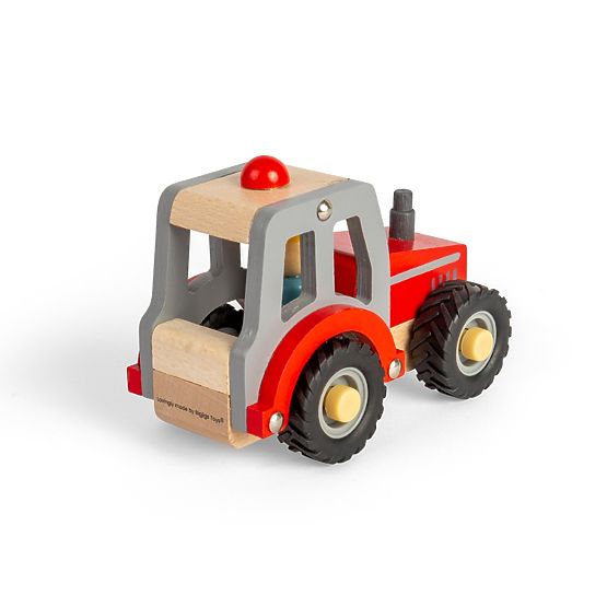 Bigjigs Toys Crveni traktor