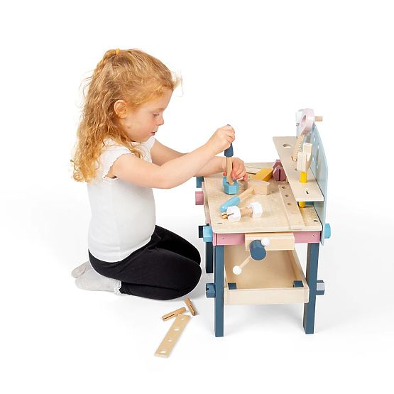 Bigjigs Toys Dječji radni stol s alatom