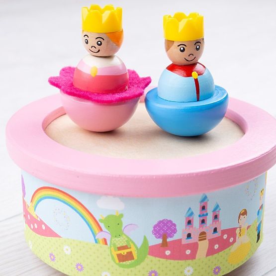 Bigjigs Toys Drvena glazbena kutija fantasy
