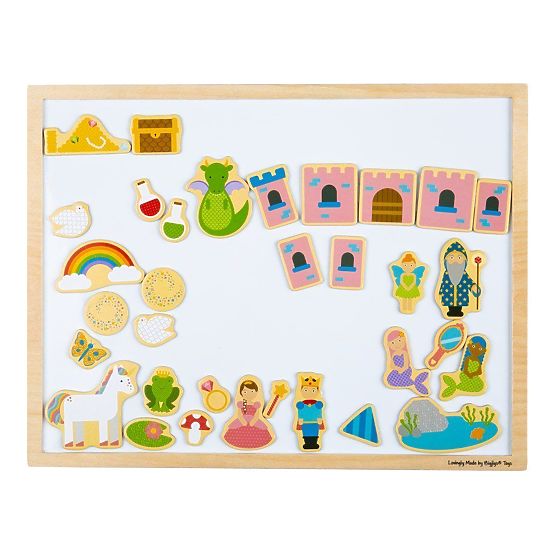 Bigjigs Toys Drvena magnetna ploča