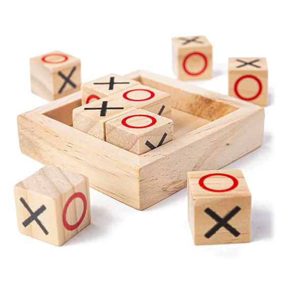 Bigjigs Toys Drvene tic-tac-toe kocke