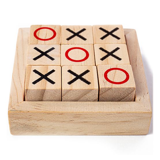 Bigjigs Toys Drvene tic-tac-toe kocke