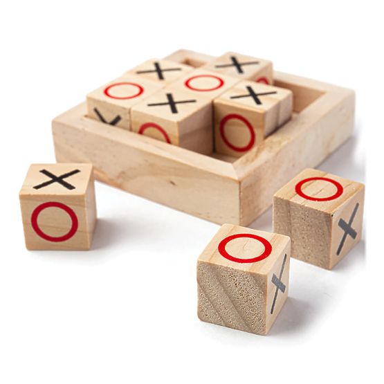 Bigjigs Toys Drvene tic-tac-toe kocke