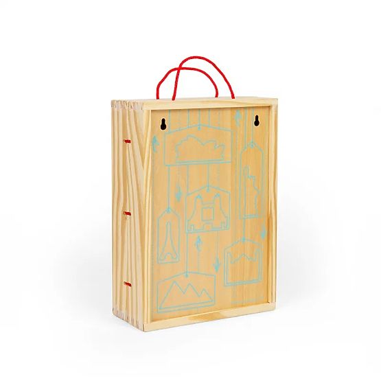 Bigjigs Toys Drveni putnički set za igru