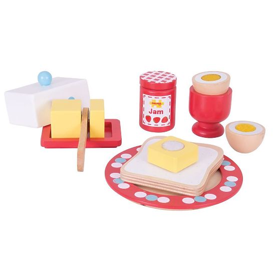Bigjigs Toys Drveni set za doručak