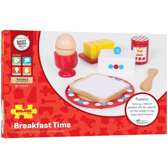 Bigjigs Toys Drveni set za doručak