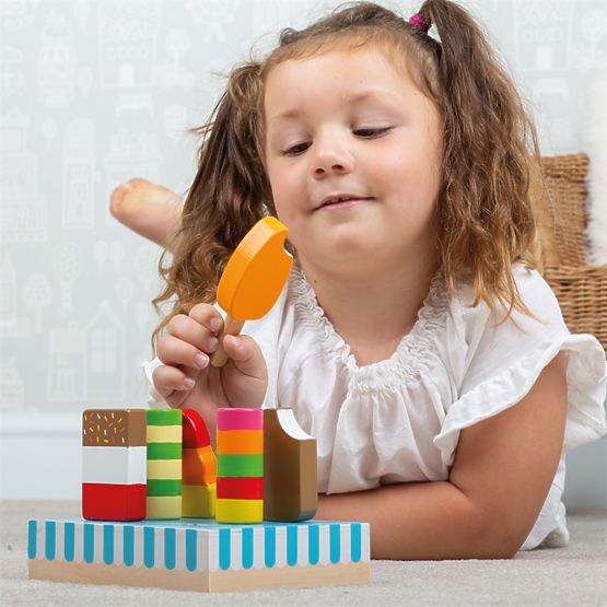 Bigjigs Toys Drveni sladoledi