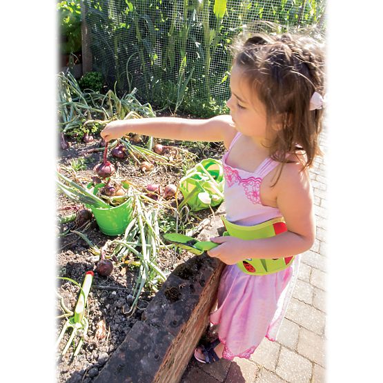 Bigjigs Toys Garden kanta zelena