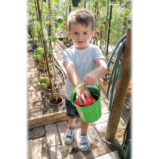 Bigjigs Toys Garden kanta zelena