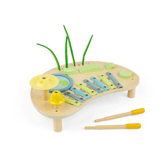 Bigjigs Toys Glazbeni stol Džungla
